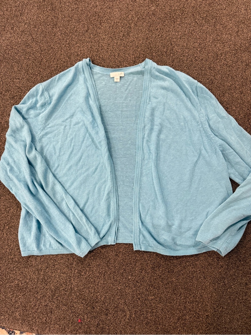 JJill linen cardigan